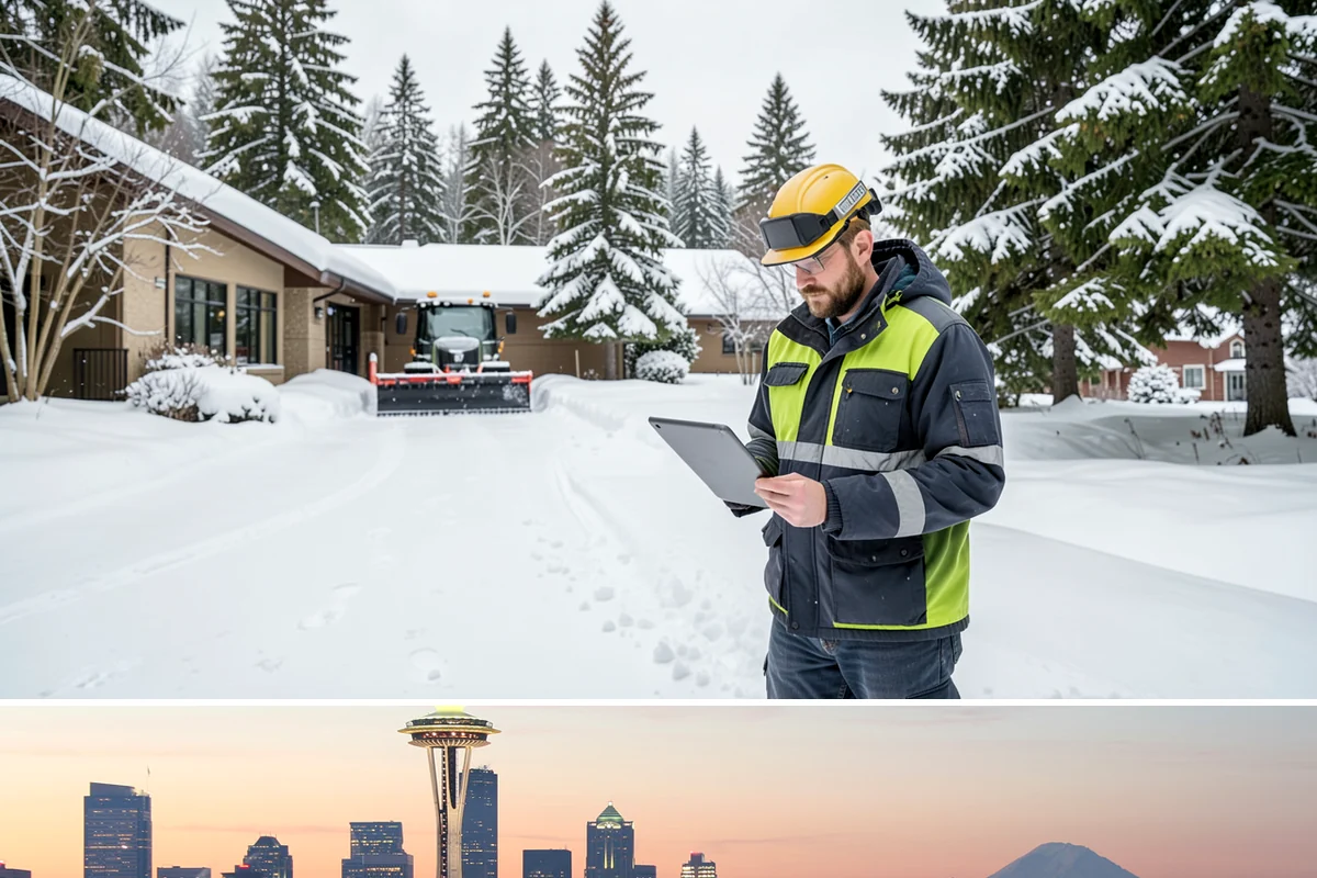 Heated Driveway Maintenance in Seattle, King County, WA - Heated driveway support is most valuable during heavy snow bursts in midwinter.