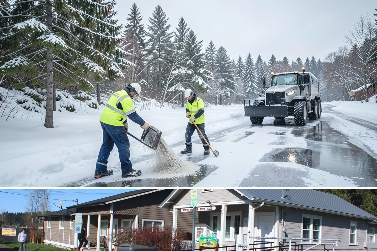 Heated Driveway Maintenance in South Prairie, Pierce County, WA - Heated driveway support is most valuable during heavy snow bursts in midwinter.