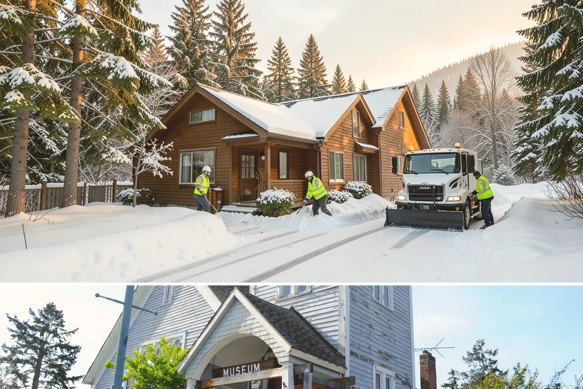 Heated Driveway Maintenance in Steilacoom, Pierce County, WA - Heated driveway support is most valuable during heavy snow bursts in midwinter.