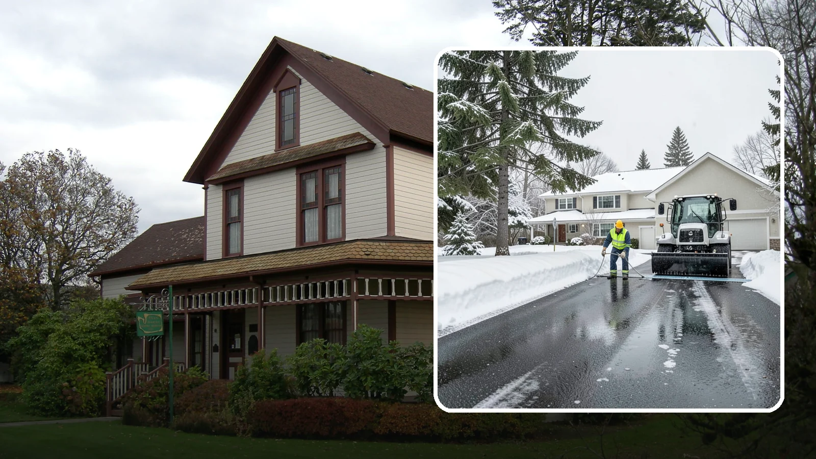 Heated Driveway Maintenance in Sumner, Pierce County, WA - We monitor and support heated driveway systems so they perform through Western Washington's wet snow.