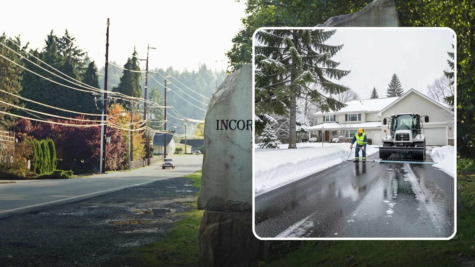 Heated Driveway Maintenance in Wilkeson, Pierce County, WA - We monitor and support heated driveway systems so they perform through Western Washington's wet snow.