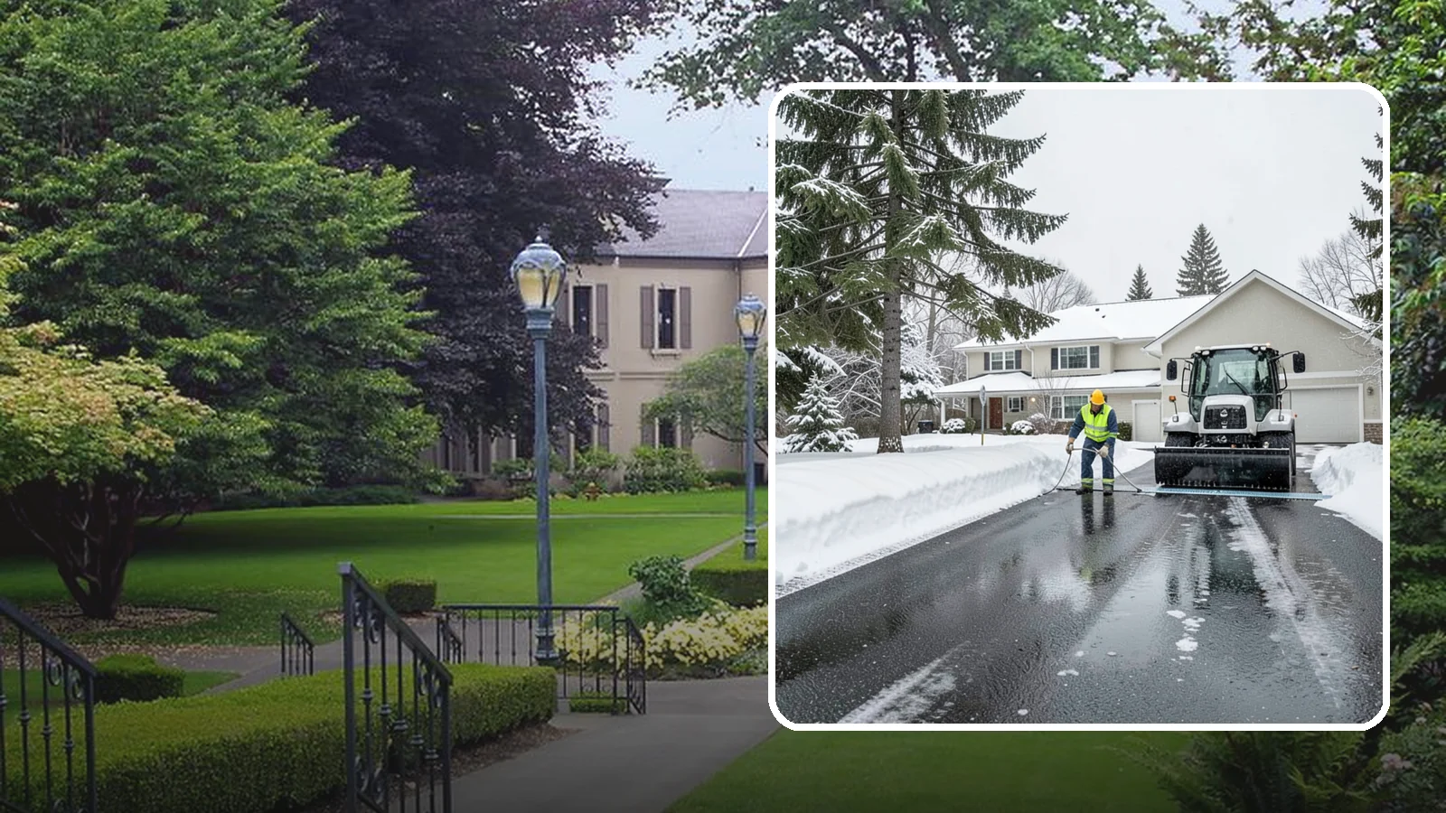 Heated Driveway Maintenance in Woodinville, King County, WA - We monitor and support heated driveway systems so they perform through Western Washington's wet snow.