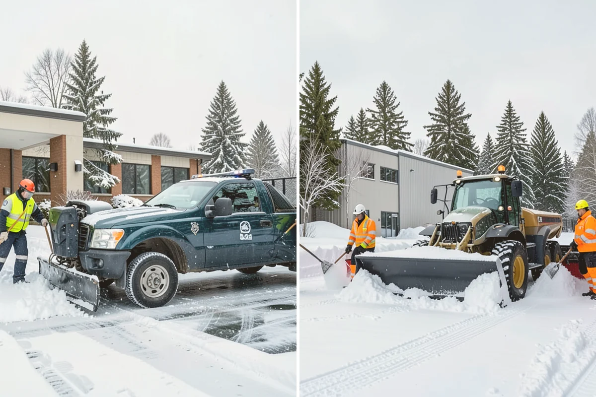 Heavy Snowfall Removal in Algona, King County, WA - Deploy plows and heavy equipment sized to the snowfall