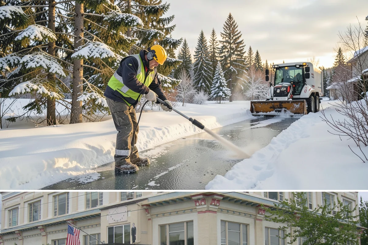 Heavy Snowfall Removal in Anacortes, Skagit County, WA - The heaviest lowland snowfalls typically arrive with cold systems in January and February.