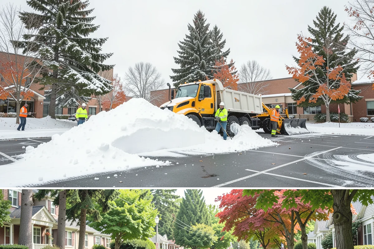 Heavy Snowfall Removal in Beaux Arts Village, King County, WA - The heaviest lowland snowfalls typically arrive with cold systems in January and February.