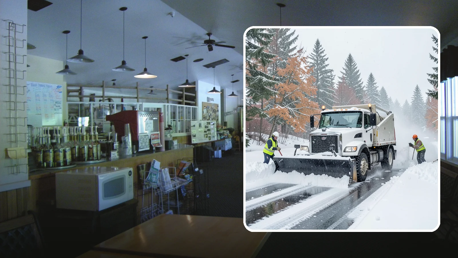 Heavy Snowfall Removal in Black Diamond, King County, WA - When a heavy, wet Cascade snowfall piles up fast, our equipment handles the load your shovel cannot.