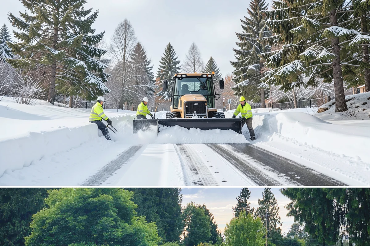 Heavy Snowfall Removal in Bonney Lake, Pierce County, WA - The heaviest lowland snowfalls typically arrive with cold systems in January and February.