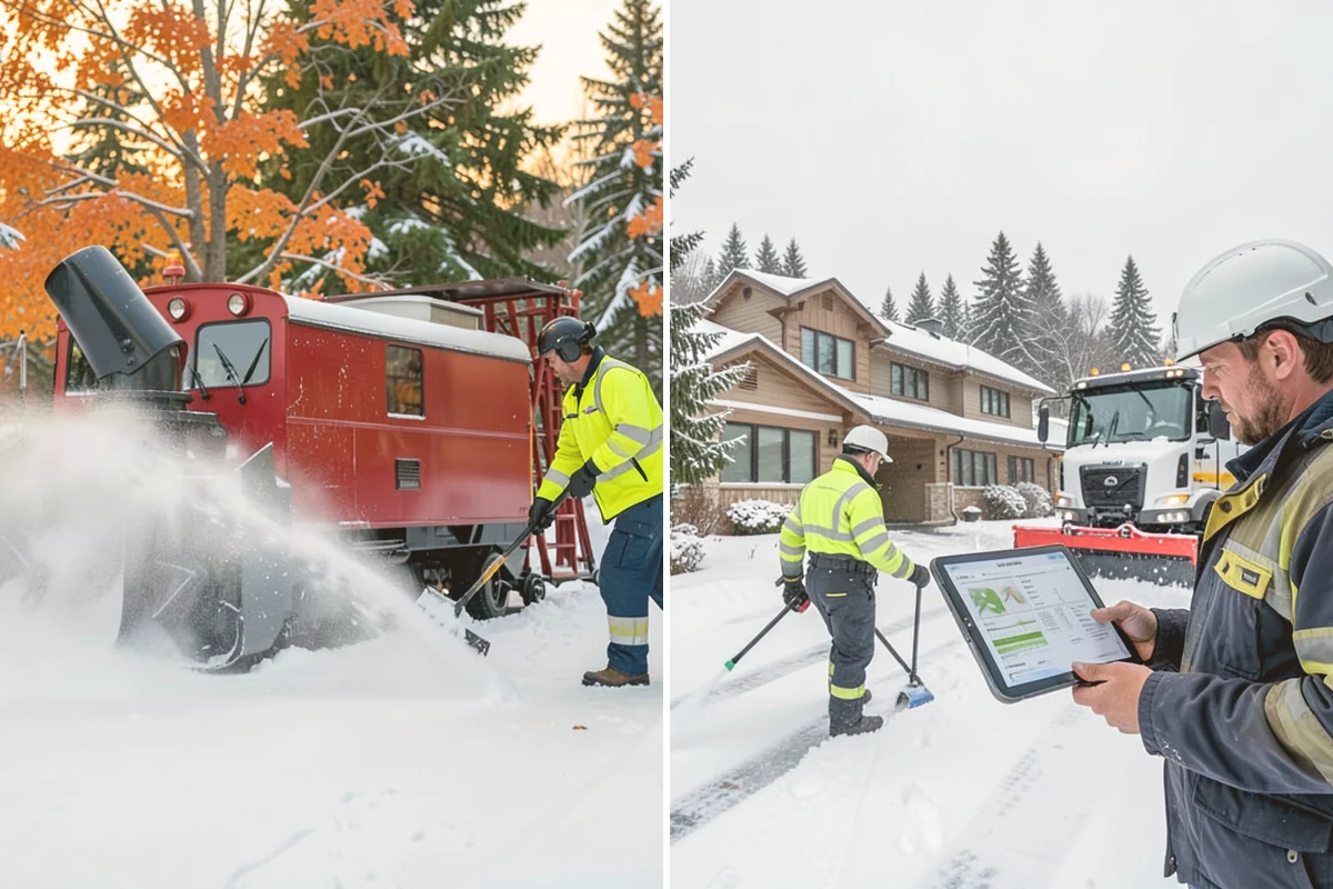 Heavy Snowfall Removal in Bothell, King County, WA - Deploy plows and heavy equipment sized to the snowfall