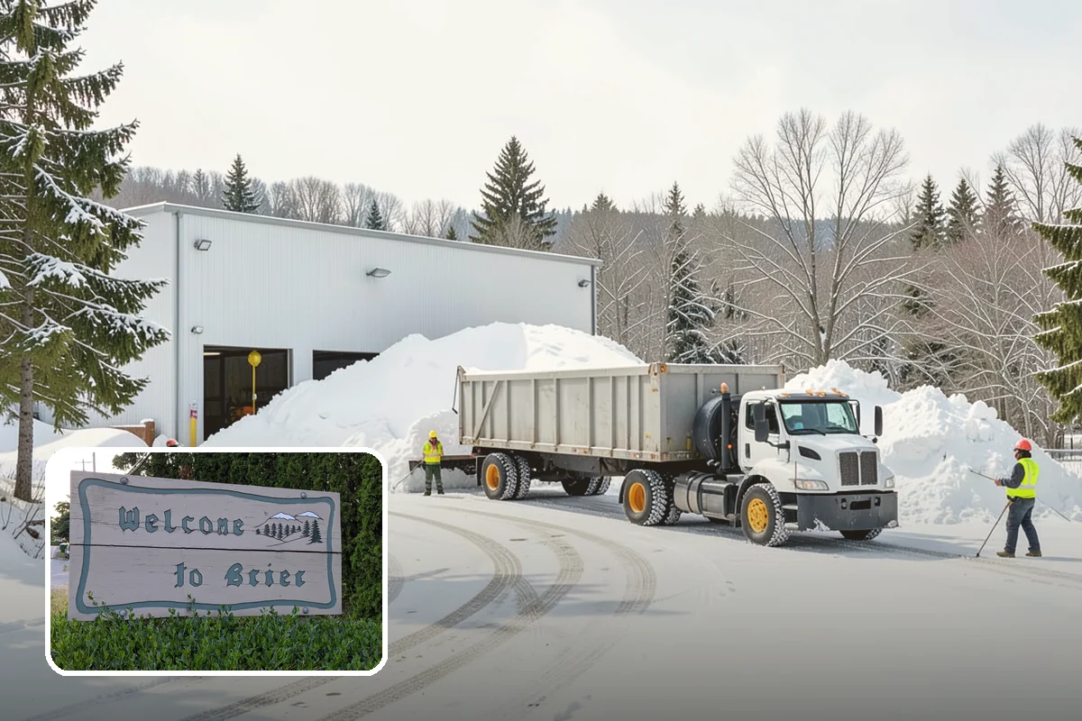 Heavy Snowfall Removal in Brier, Snohomish County, WA - Equipment matched to dense, wet regional snow