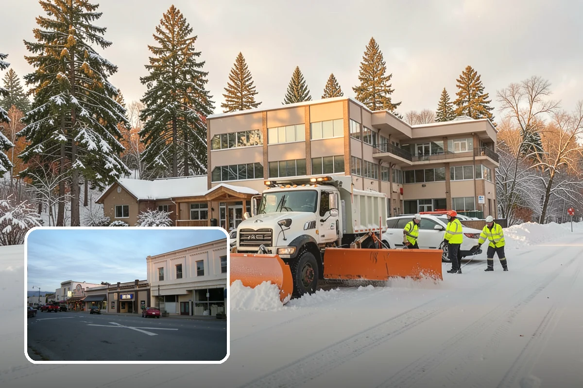 Heavy Snowfall Removal in Burlington, Skagit County, WA - Equipment matched to dense, wet regional snow