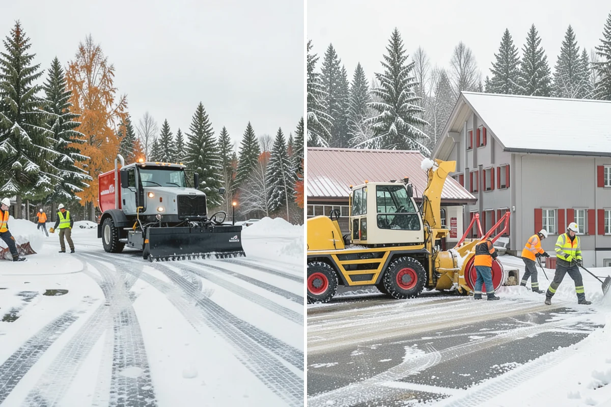 Heavy Snowfall Removal in Burlington, Skagit County, WA - Deploy plows and heavy equipment sized to the snowfall