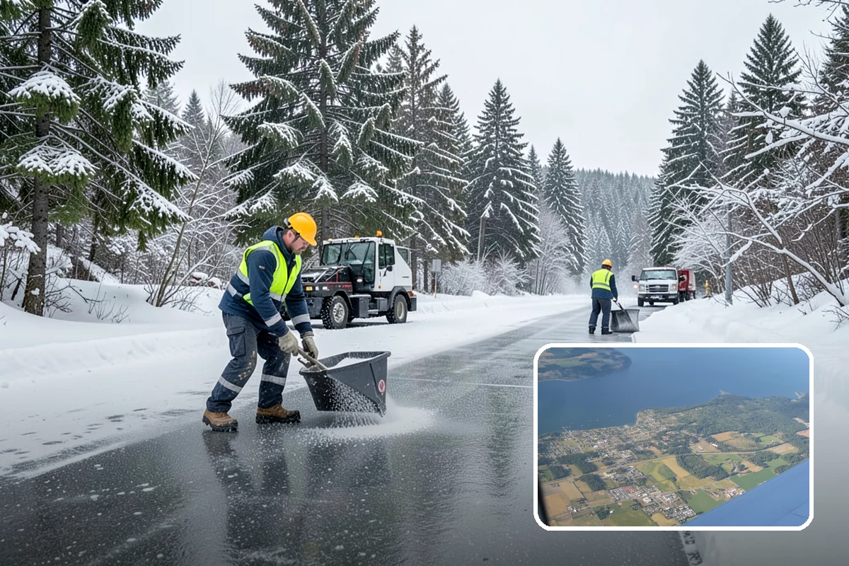 Heavy Snowfall Removal in Coupeville, Island County, WA - Equipment matched to dense, wet regional snow
