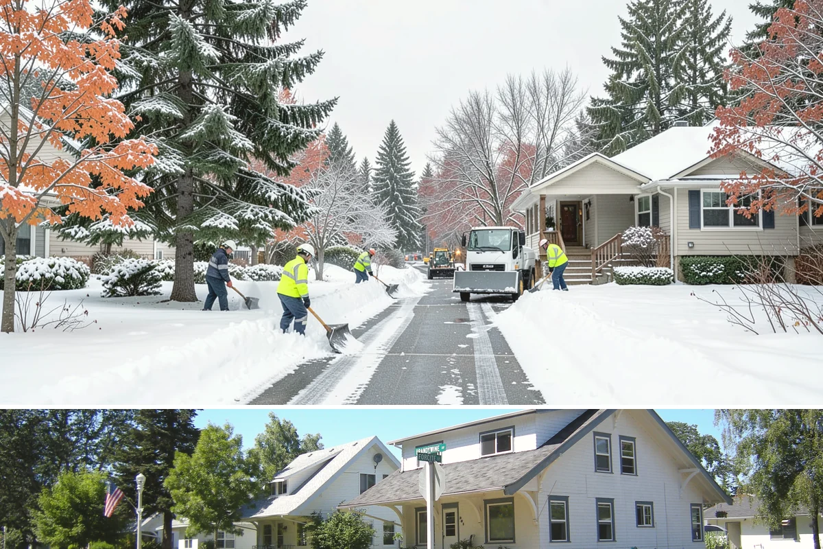 Heavy Snowfall Removal in DuPont, Pierce County, WA - The heaviest lowland snowfalls typically arrive with cold systems in January and February.