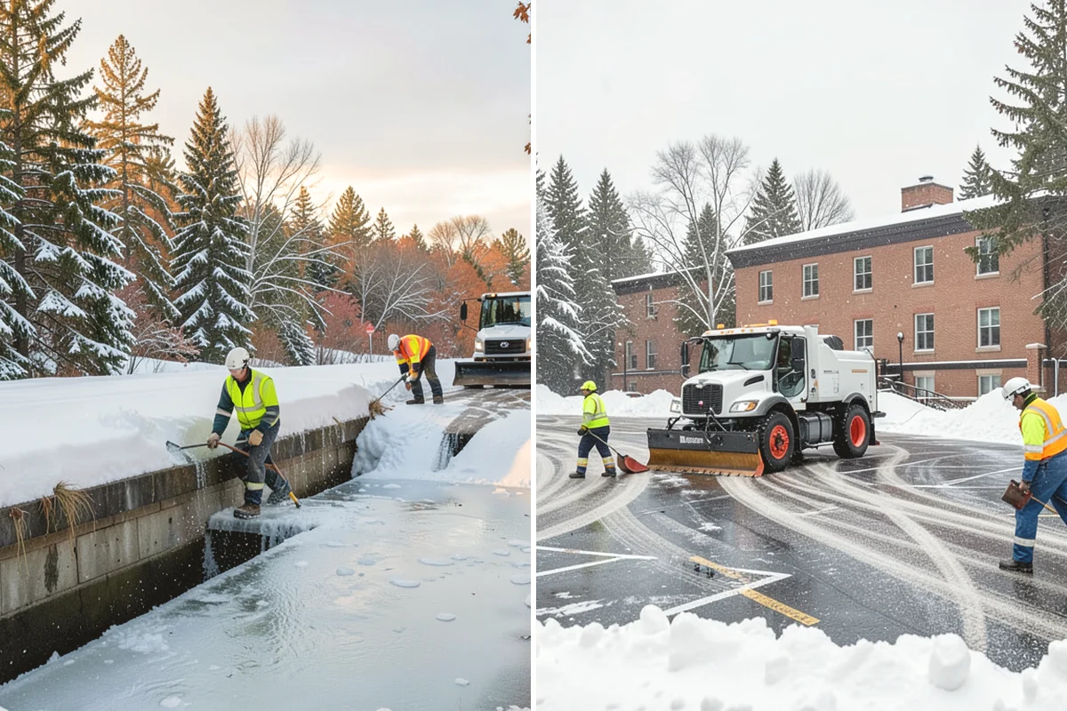 Heavy Snowfall Removal in Duvall, King County, WA - Deploy plows and heavy equipment sized to the snowfall