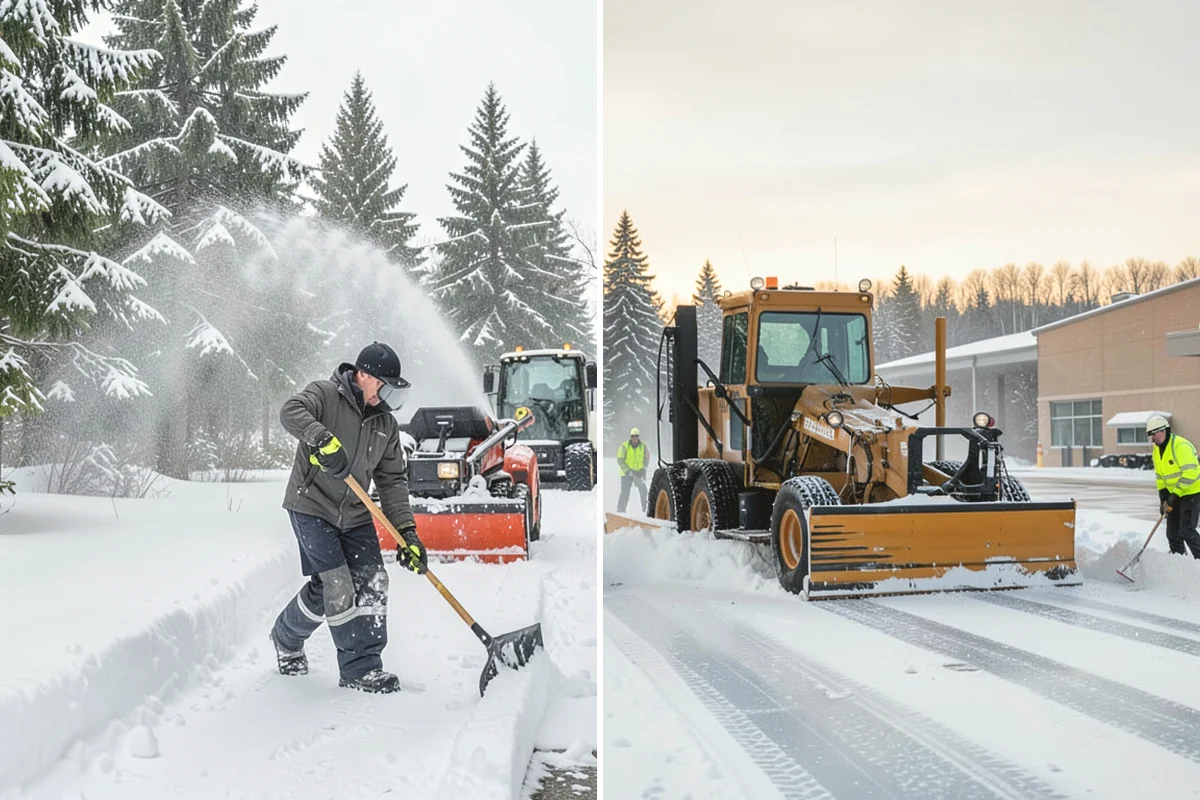 Heavy Snowfall Removal in Edgewood, Pierce County, WA - Deploy plows and heavy equipment sized to the snowfall