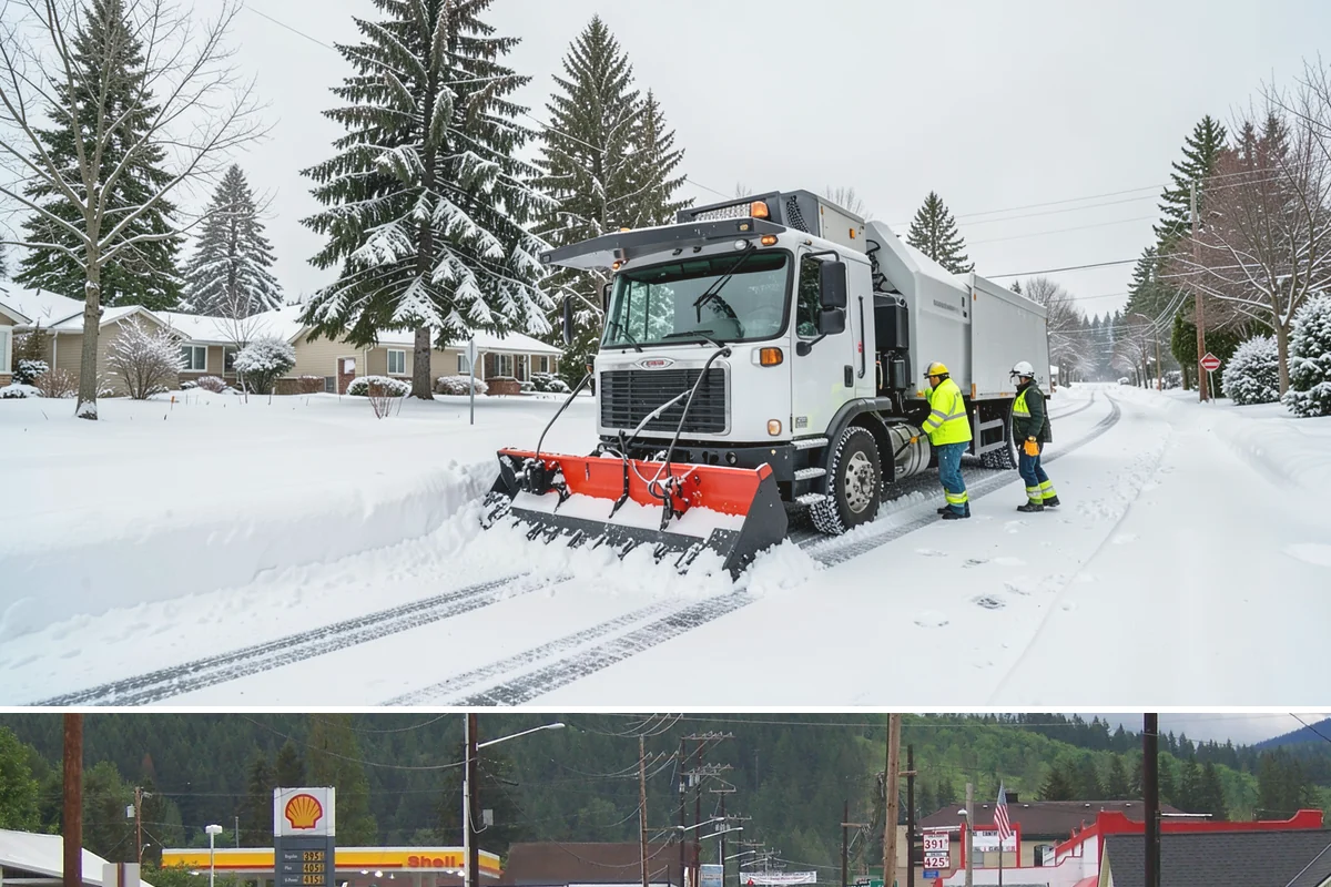 Heavy Snowfall Removal in Granite Falls, Snohomish County, WA - The heaviest lowland snowfalls typically arrive with cold systems in January and February.
