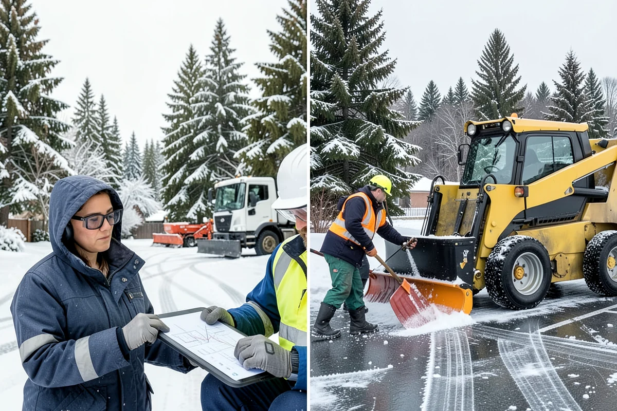 Heavy Snowfall Removal in Hunts Point, King County, WA - Deploy plows and heavy equipment sized to the snowfall