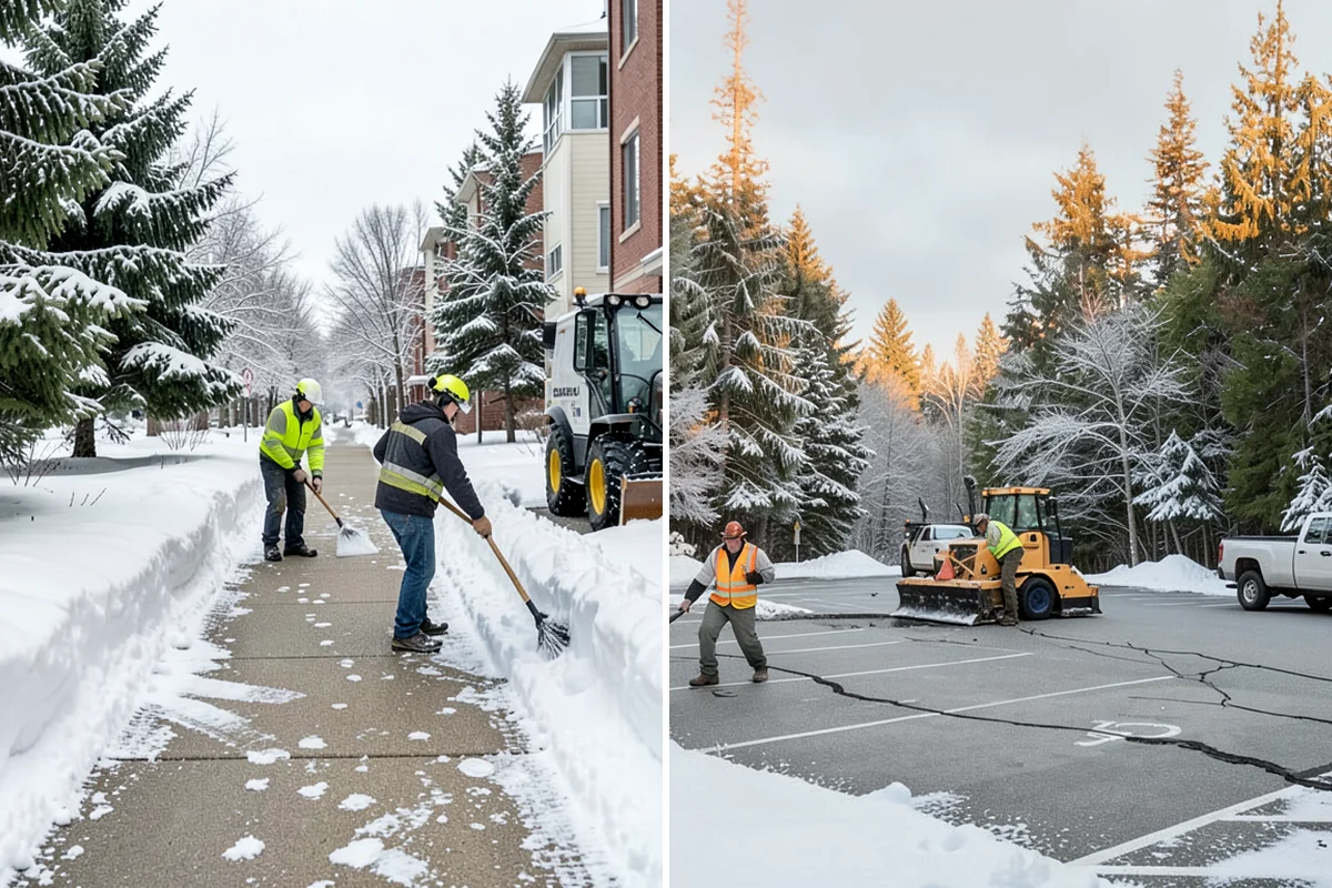 Heavy Snowfall Removal in Lakewood, Pierce County, WA - Deploy plows and heavy equipment sized to the snowfall
