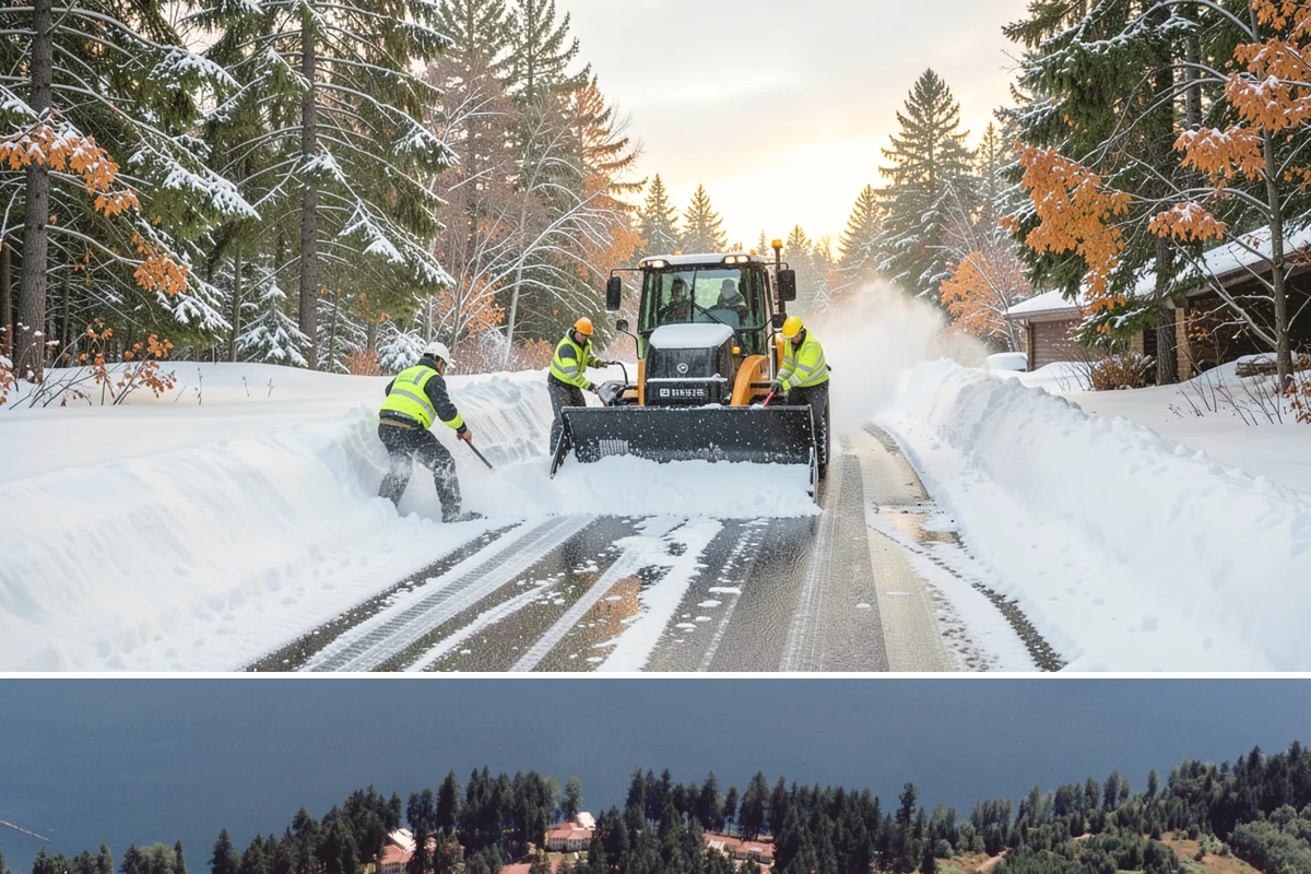Heavy Snowfall Removal in Lakewood, Pierce County, WA - The heaviest lowland snowfalls typically arrive with cold systems in January and February.