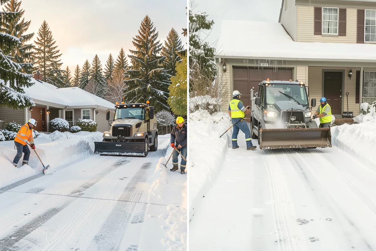 Heavy Snowfall Removal in Langley, Island County, WA - Deploy plows and heavy equipment sized to the snowfall
