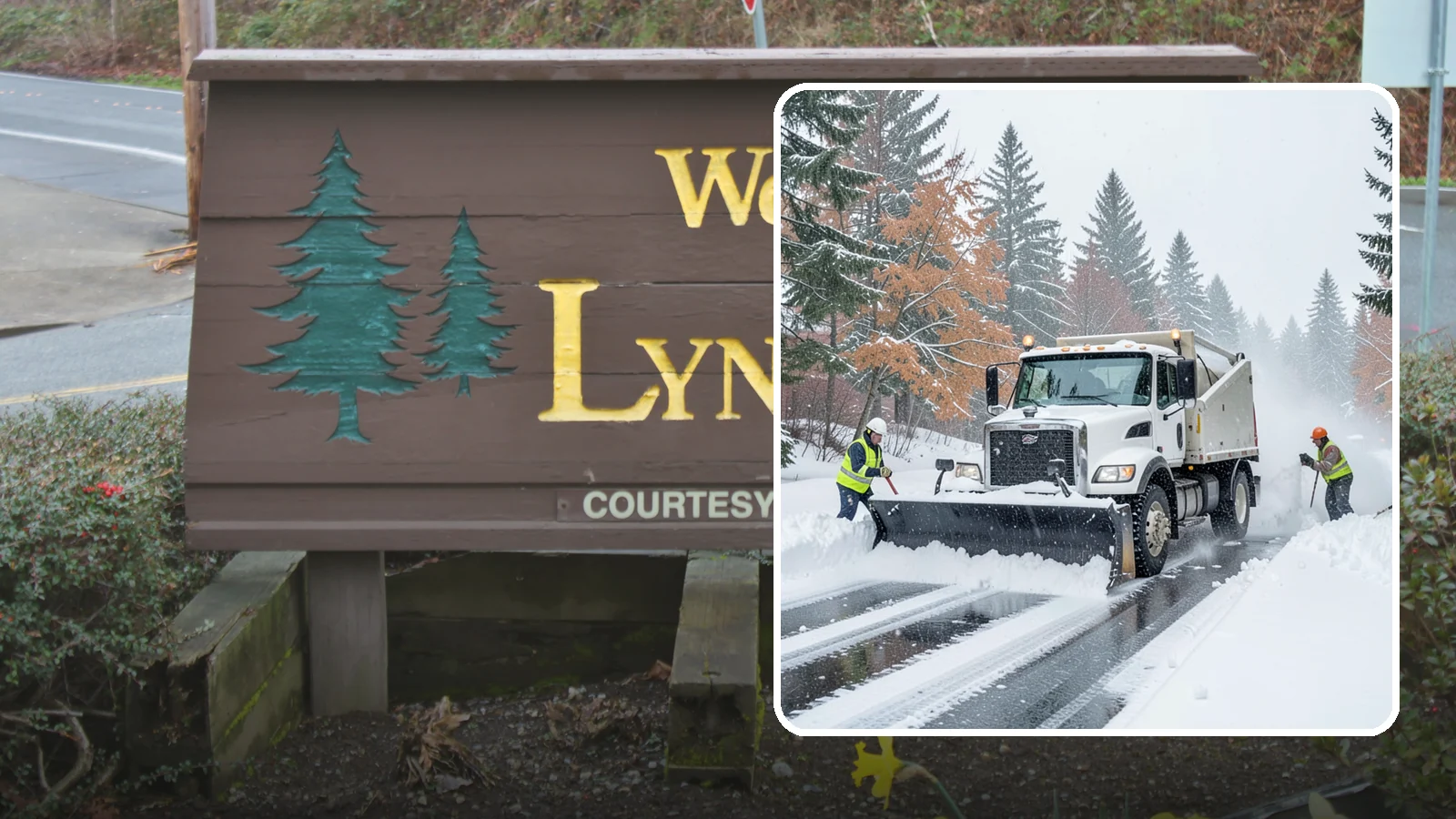 Heavy Snowfall Removal in Lynnwood, Snohomish County, WA - When a heavy, wet Cascade snowfall piles up fast, our equipment handles the load your shovel cannot.