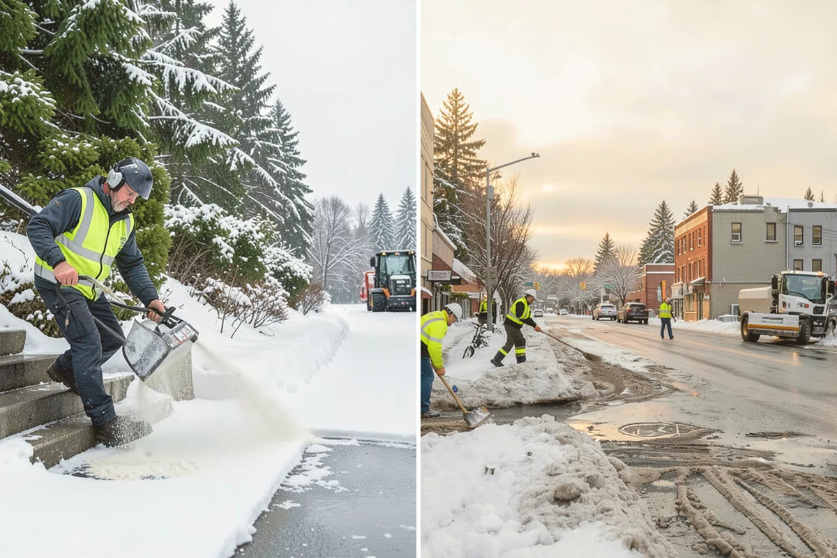 Heavy Snowfall Removal in Lynnwood, Snohomish County, WA - Deploy plows and heavy equipment sized to the snowfall