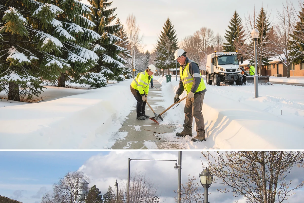 Heavy Snowfall Removal in Marysville, Snohomish County, WA - The heaviest lowland snowfalls typically arrive with cold systems in January and February.