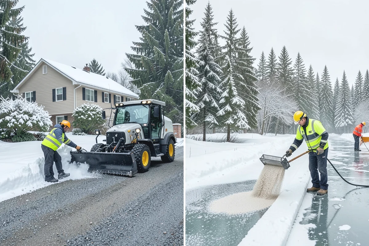 Heavy Snowfall Removal in Medina, King County, WA - Deploy plows and heavy equipment sized to the snowfall