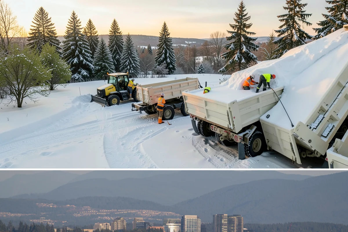 Heavy Snowfall Removal in Medina, King County, WA - The heaviest lowland snowfalls typically arrive with cold systems in January and February.
