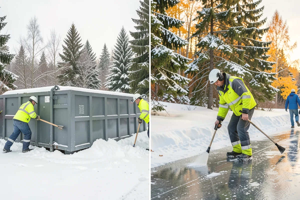 Heavy Snowfall Removal in Mercer Island, King County, WA - Deploy plows and heavy equipment sized to the snowfall