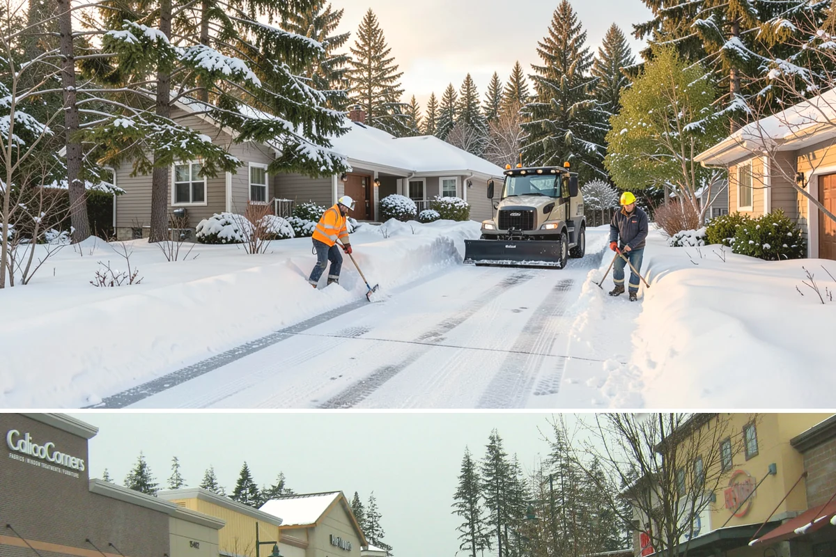 Heavy Snowfall Removal in Mill Creek, Snohomish County, WA - The heaviest lowland snowfalls typically arrive with cold systems in January and February.
