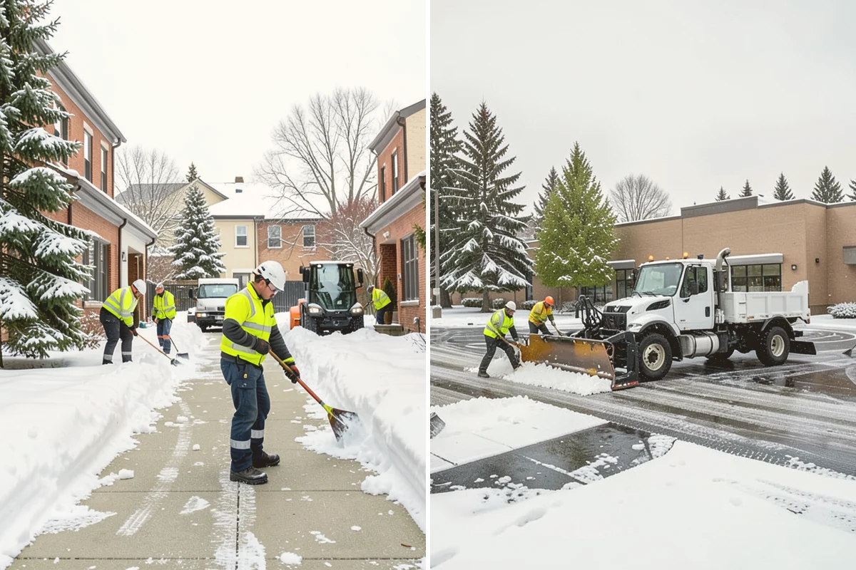 Heavy Snowfall Removal in Milton, King County, WA - Deploy plows and heavy equipment sized to the snowfall