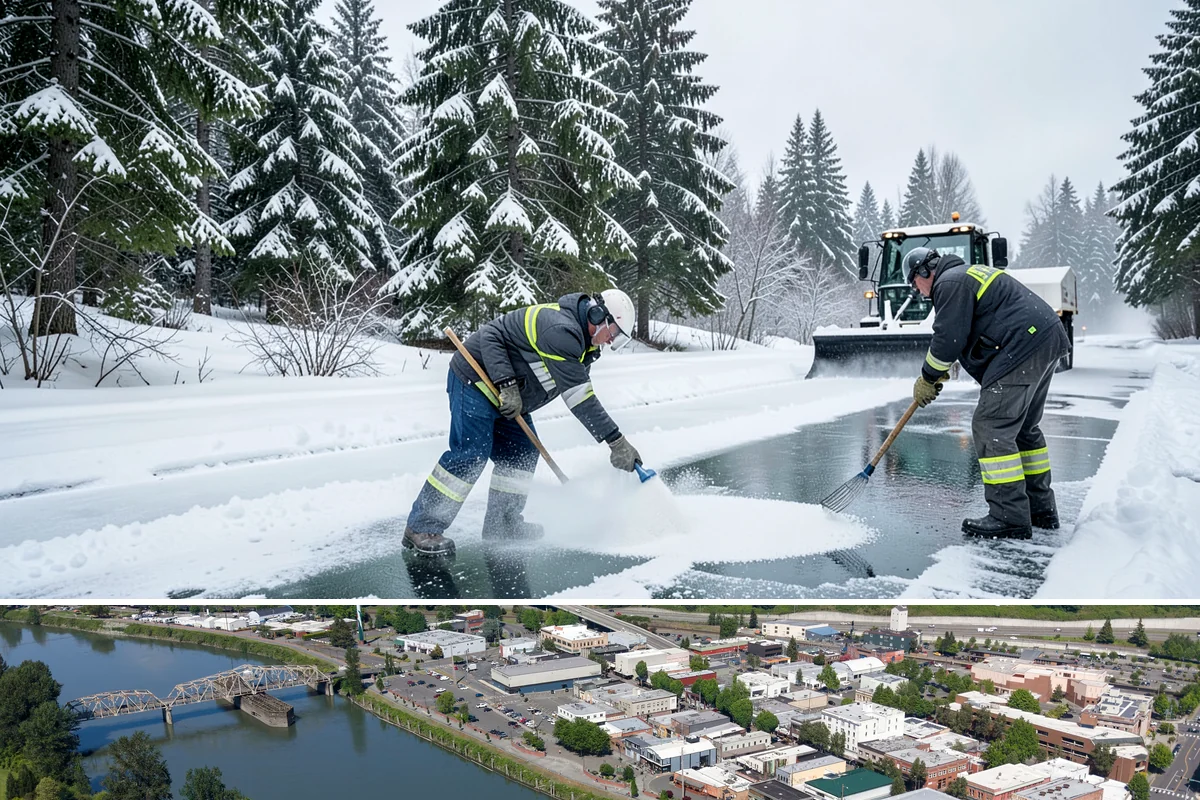 Heavy Snowfall Removal in Mount Vernon, Skagit County, WA - The heaviest lowland snowfalls typically arrive with cold systems in January and February.