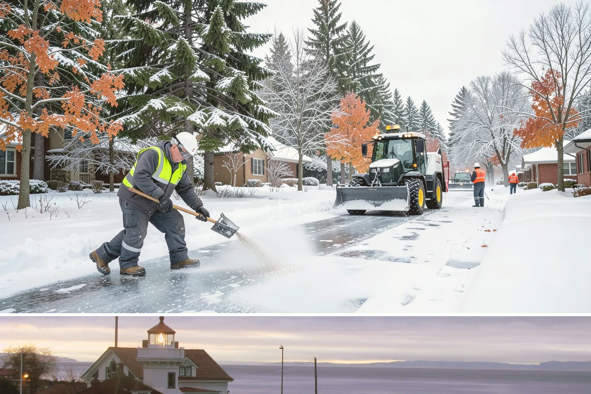 Heavy Snowfall Removal in Mukilteo, Snohomish County, WA - The heaviest lowland snowfalls typically arrive with cold systems in January and February.