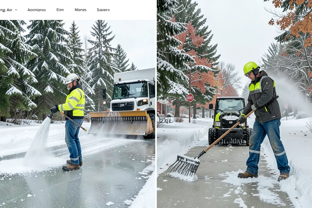 Heavy Snowfall Removal in Normandy Park, King County, WA - Deploy plows and heavy equipment sized to the snowfall