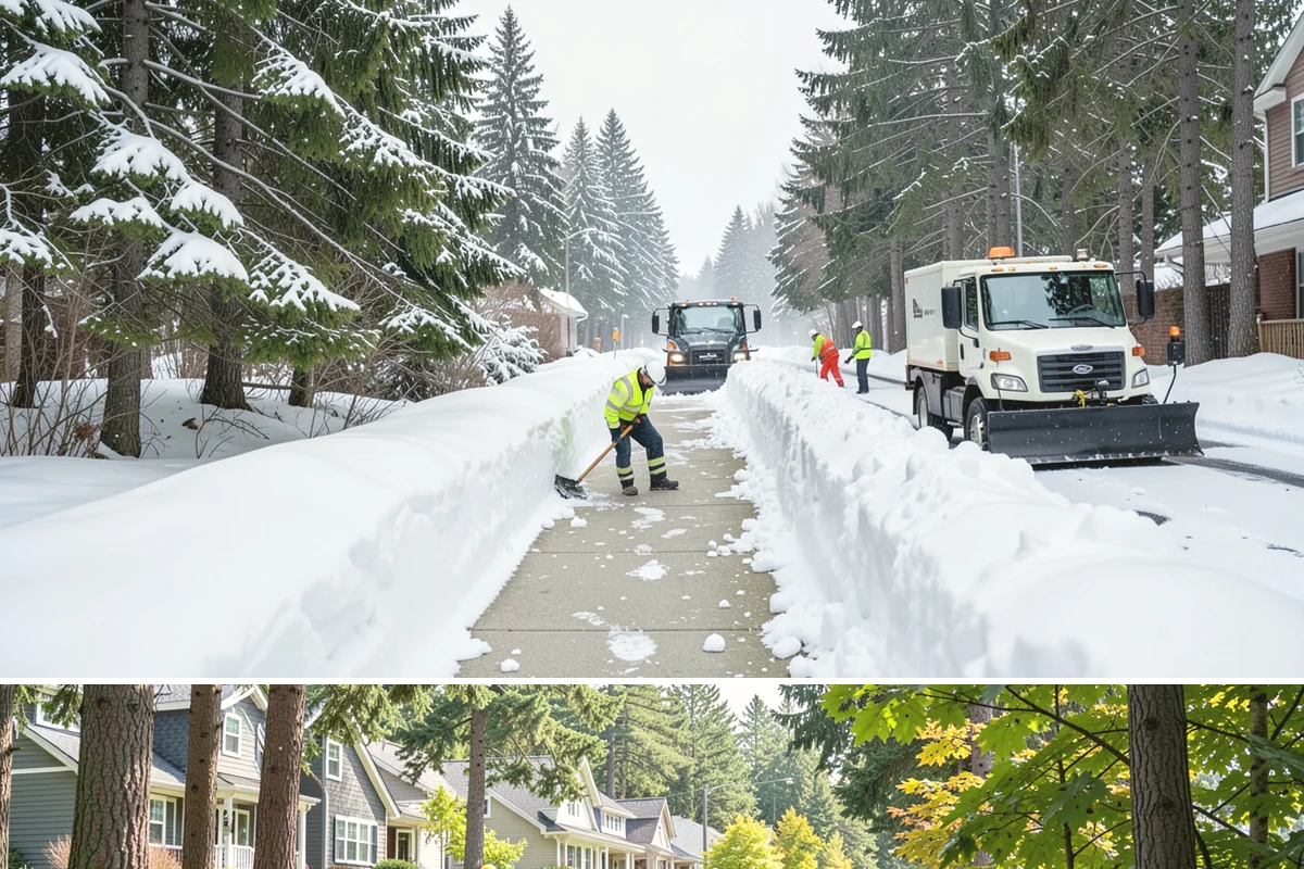 Heavy Snowfall Removal in Normandy Park, King County, WA - The heaviest lowland snowfalls typically arrive with cold systems in January and February.