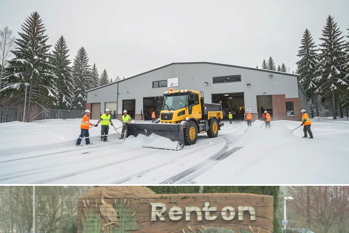 Heavy Snowfall Removal in Renton, King County, WA - The heaviest lowland snowfalls typically arrive with cold systems in January and February.