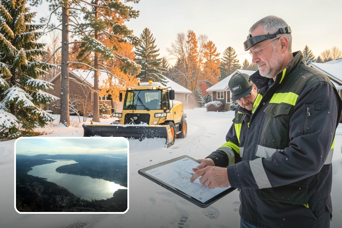 Heavy Snowfall Removal in Sammamish, King County, WA - Equipment matched to dense, wet regional snow
