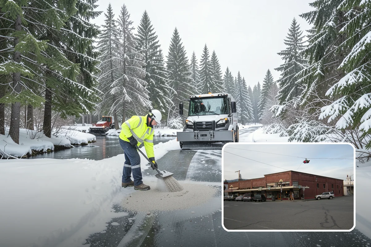 Heavy Snowfall Removal in Sedro-Woolley, Skagit County, WA - Equipment matched to dense, wet regional snow