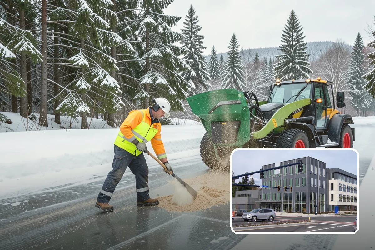 Heavy Snowfall Removal in Shoreline, King County, WA - Equipment matched to dense, wet regional snow
