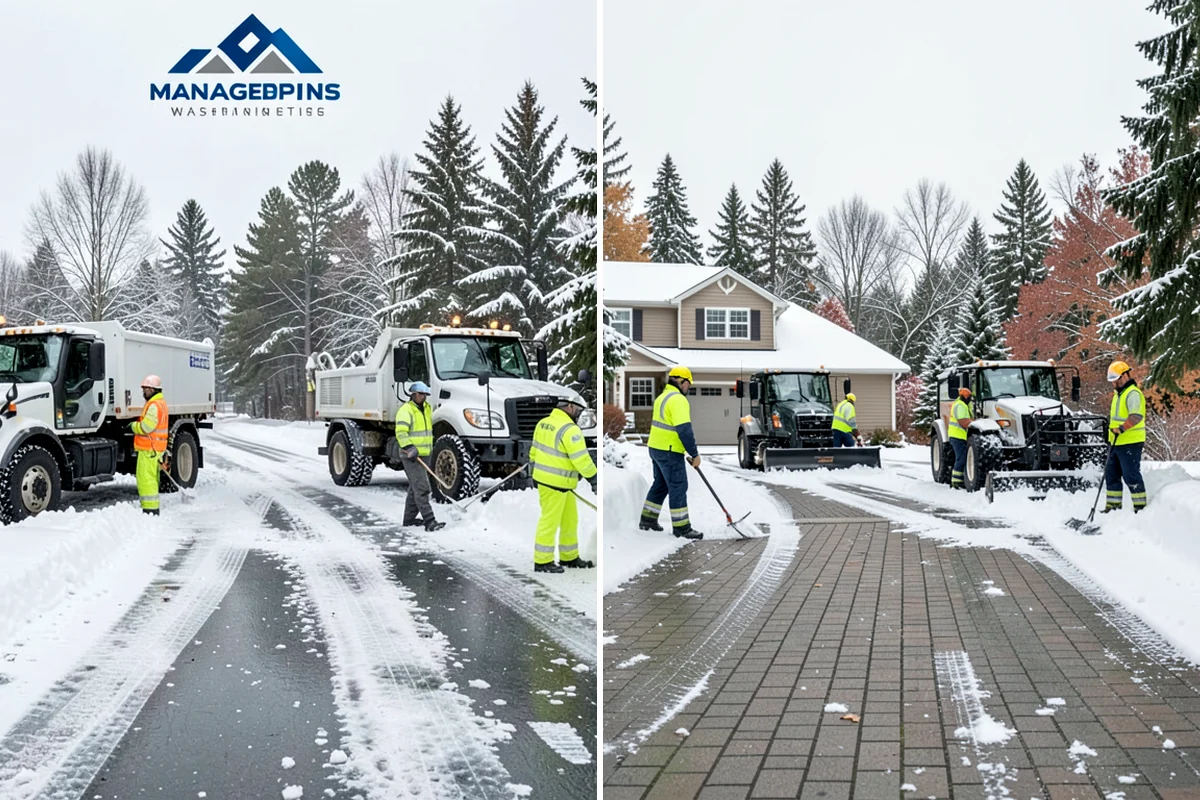 Heavy Snowfall Removal in Snoqualmie, King County, WA - Deploy plows and heavy equipment sized to the snowfall