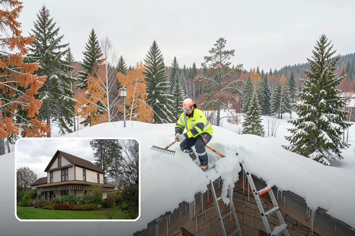 Heavy Snowfall Removal in Sumner, Pierce County, WA - Equipment matched to dense, wet regional snow