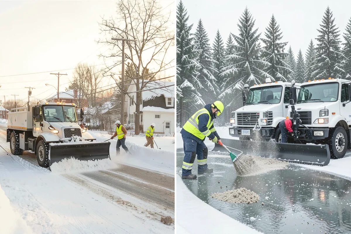 Heavy Snowfall Removal in University Place, Pierce County, WA - Deploy plows and heavy equipment sized to the snowfall