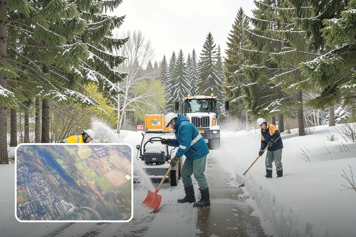 HOA Deicing in Algona, King County, WA - Demonstrates board due diligence with documented common-area care
