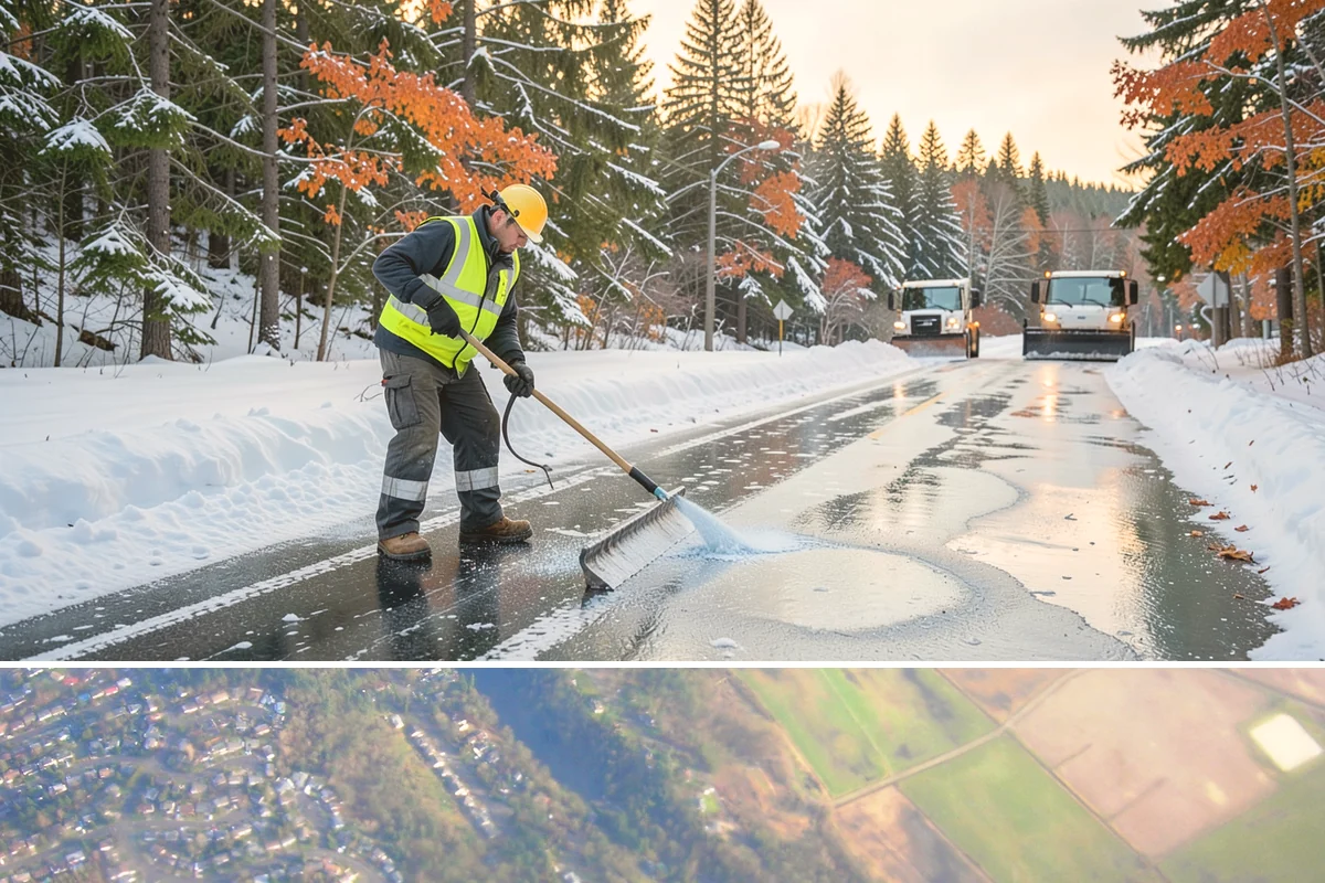 HOA Deicing in Algona, King County, WA - Ice control aligns with the December-through-February core season, with added visits during prolonged outflow-driven freezes...