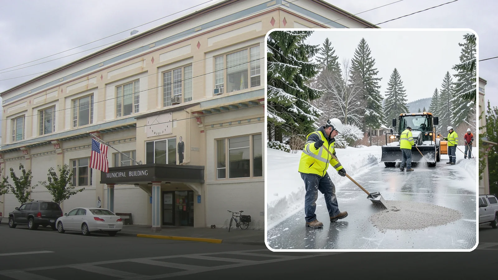 HOA Deicing in Anacortes, Skagit County, WA - Community-wide deicing for homeowner associations, protecting shared roads, mailbox kiosks, and clubhouse walks from the glaze...