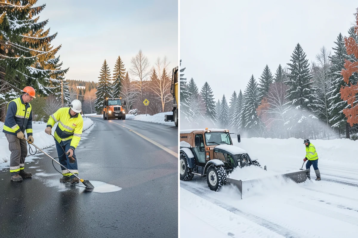 HOA Deicing in Auburn, King County, WA - Map association streets, kiosks, amenity walks, and guest lots with the board