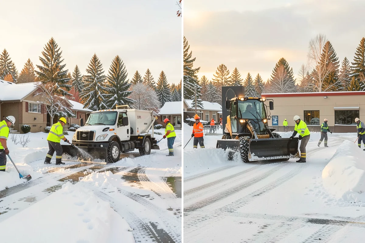 HOA Deicing in Bellevue, King County, WA - Map association streets, kiosks, amenity walks, and guest lots with the board