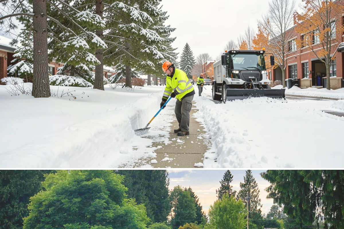 HOA Deicing in Bonney Lake, Pierce County, WA - Ice control aligns with the December-through-February core season, with added visits during prolonged outflow-driven freezes...