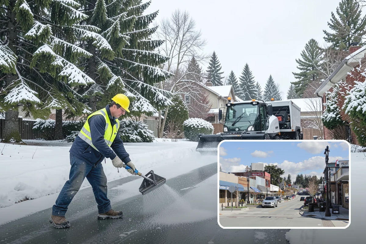 HOA Deicing in Bothell, King County, WA - Demonstrates board due diligence with documented common-area care